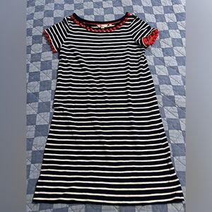 Boden Stripe Jersey Dress 4P